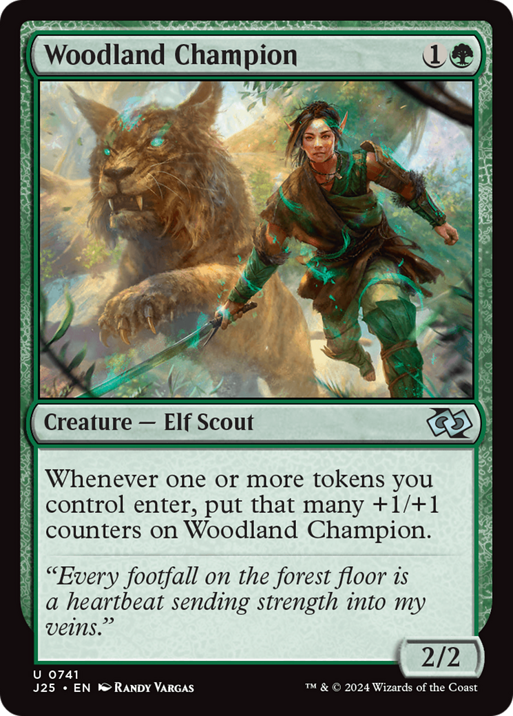 Woodland Champion [Foundations Jumpstart] | Good Games North