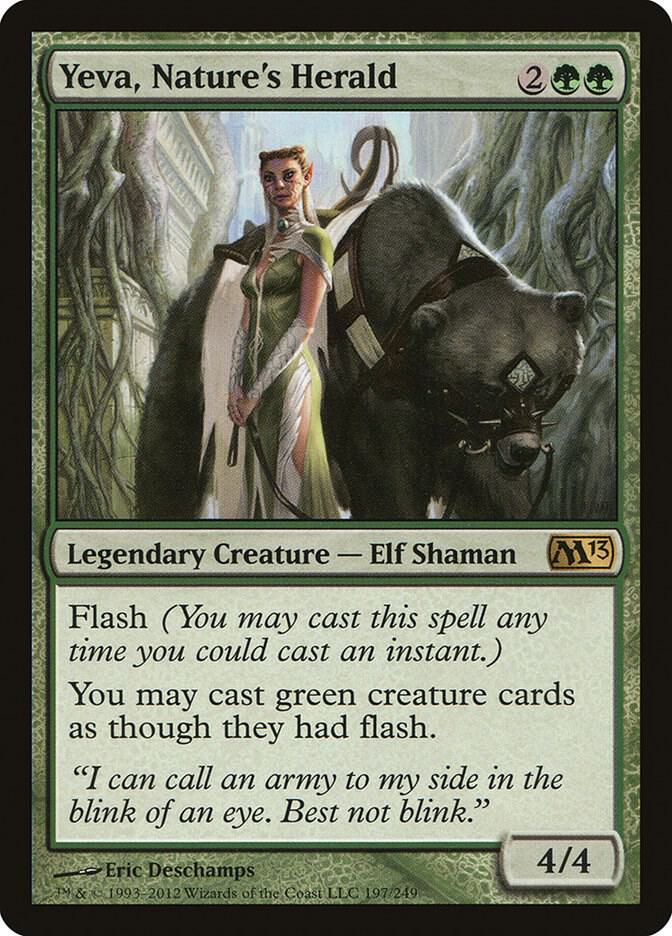 Yeva, Nature's Herald 197/249 (Magic 2013 (M13))  | Good Games North