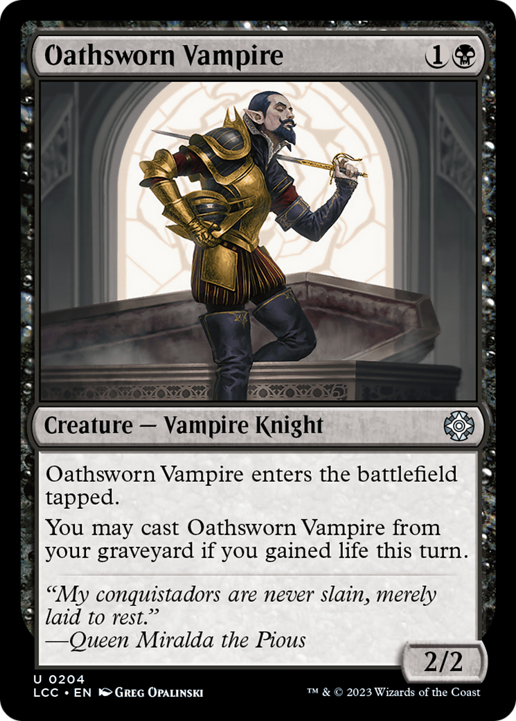 Oathsworn Vampire [The Lost Caverns of Ixalan Commander] | Good Games North