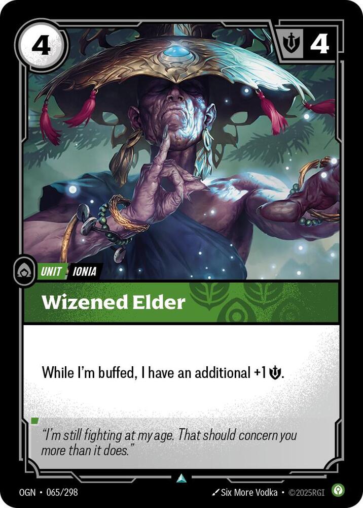 Wizened Elder (Origins)  - Foil | Good Games North