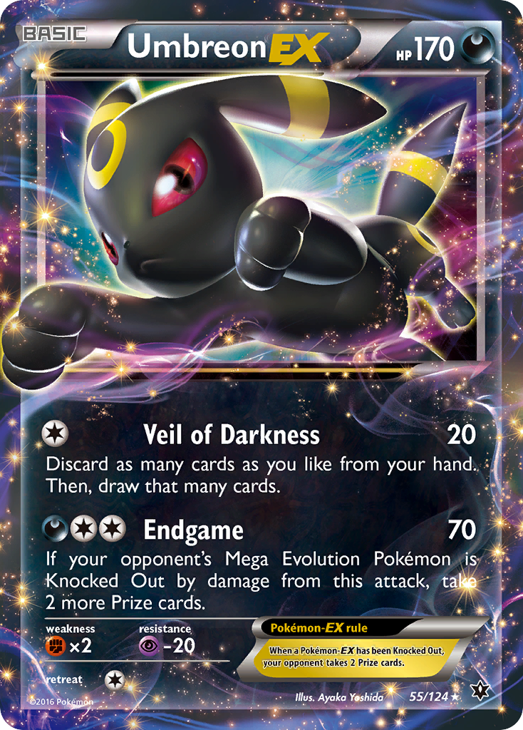 Umbreon EX (55/124) [XY: Fates Collide] | Good Games North