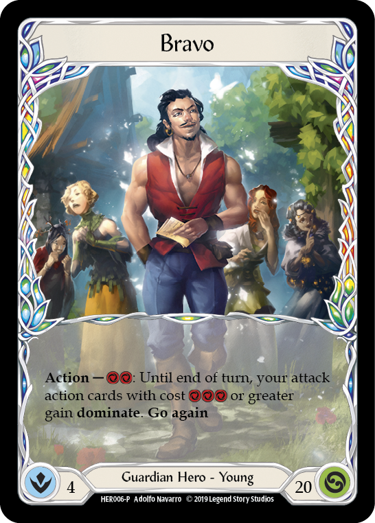 Bravo [HER006-P] (Promo)  1st Edition Rainbow Foil | Good Games North