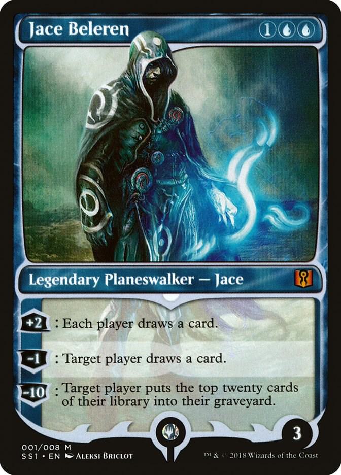 Jace Beleren 1/8 (Signature Spellbook: Jace)  - Foil | Good Games North