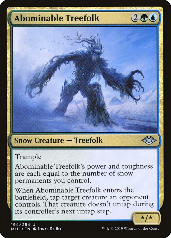 Abominable Treefolk [Modern Horizons] | Good Games North