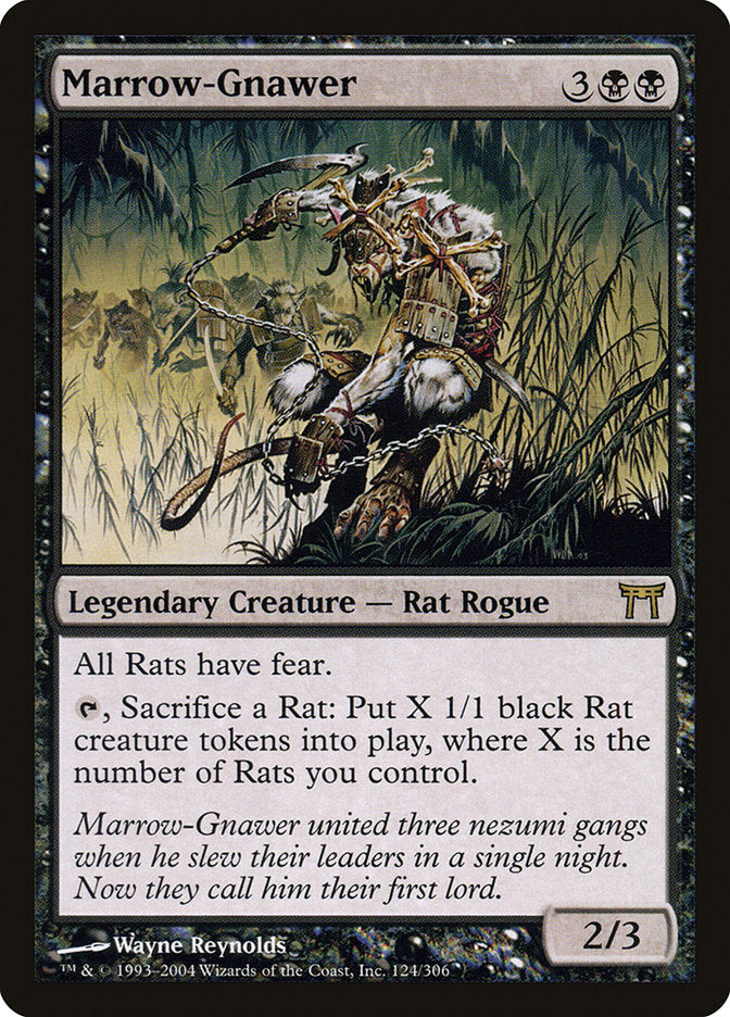 Marrow-Gnawer 124 (Champions of Kamigawa)  - Foil | Good Games North