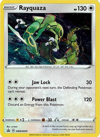 Rayquaza (SWSH029) [Sword & Shield: Black Star Promos] | Good Games North