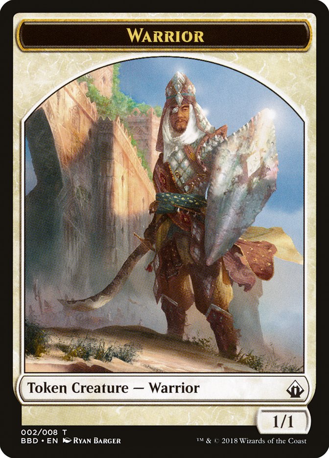 Warrior Token [Battlebond Tokens] | Good Games North