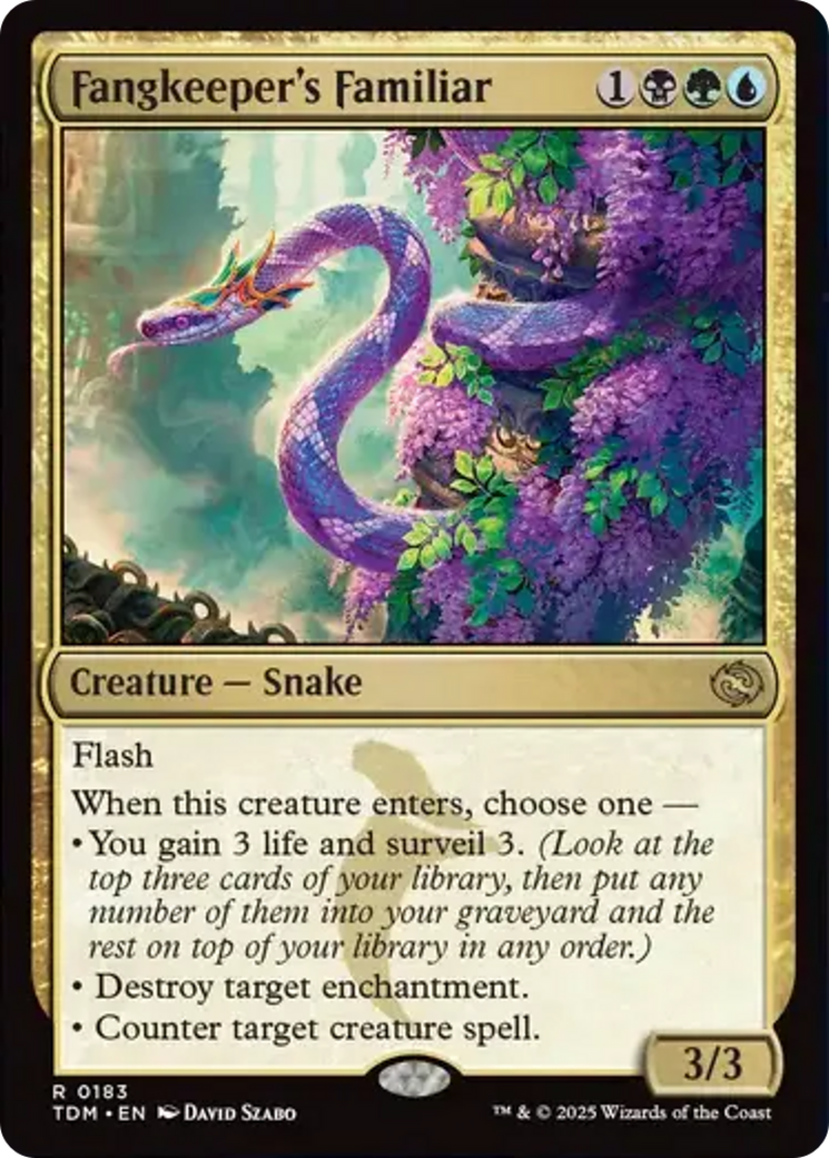 Fangkeeper's Familiar [Tarkir: Dragonstorm] | Good Games North