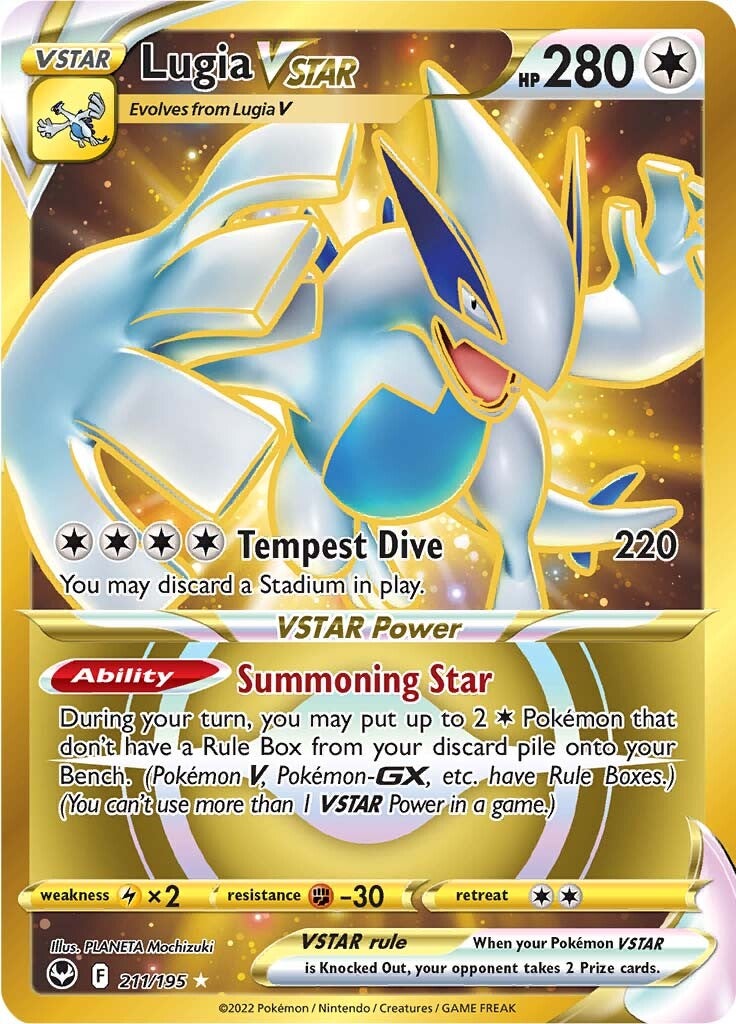 Lugia VSTAR (211/195) [Sword & Shield: Silver Tempest] | Good Games North