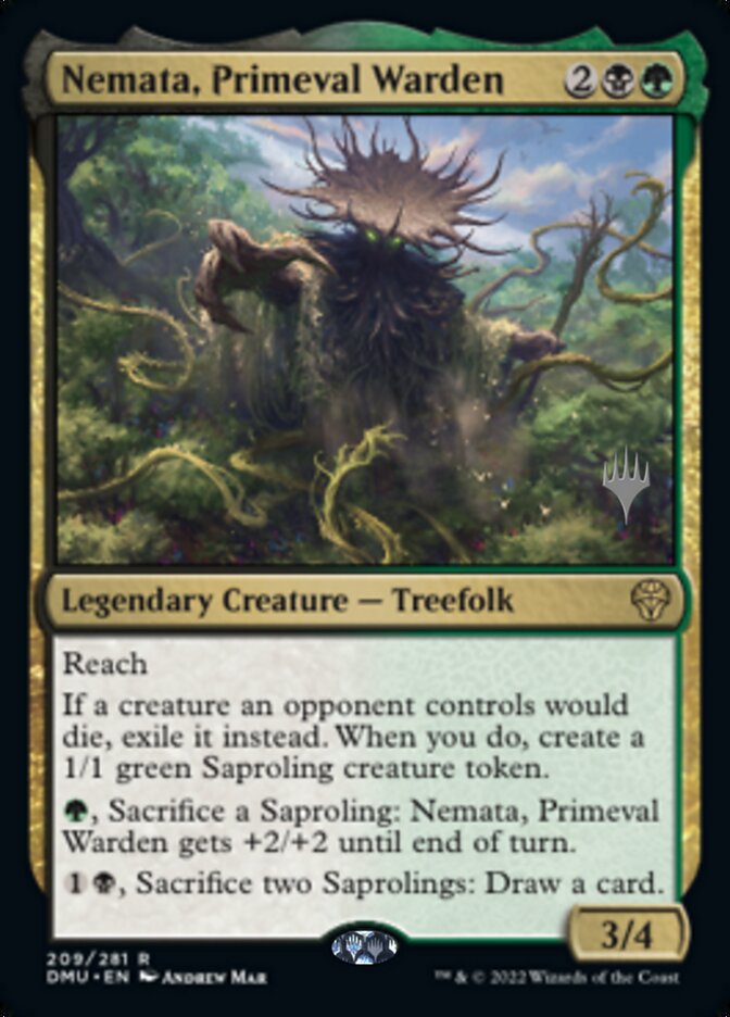 Nemata, Primeval Warden (Promo Pack) [Dominaria United Promos] | Good Games North