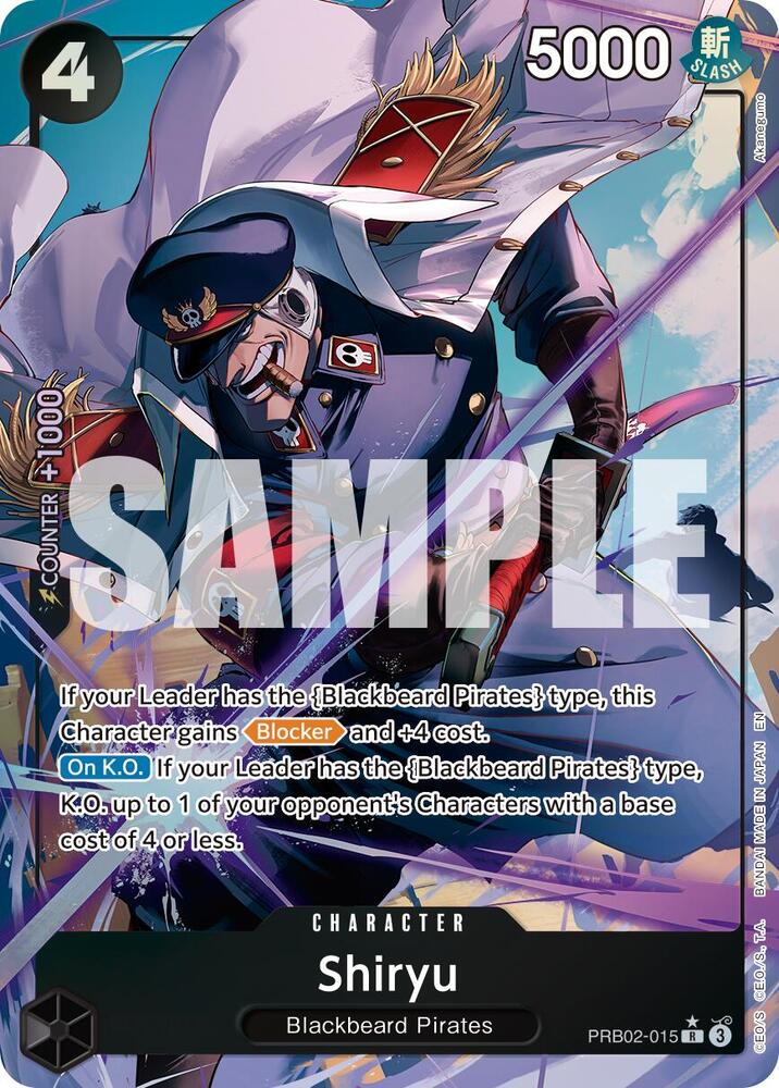 Shiryu PRB02-015 (Premium Booster -The Best- Vol. 2)  - Alternate Art Foil | Good Games North