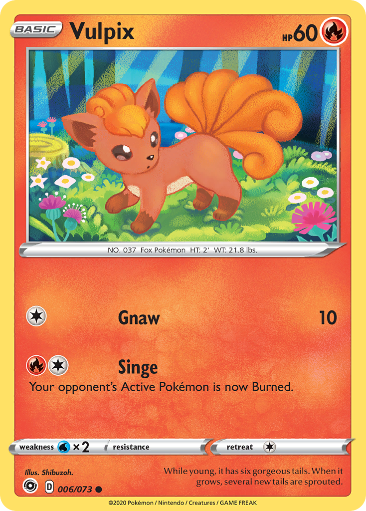 Vulpix (006/073) [Sword & Shield: Champion's Path] | Good Games North
