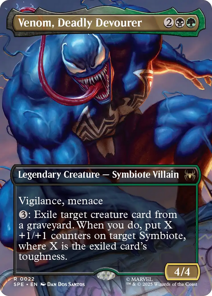 Venom, Deadly Devourer (Borderless) [Marvel's Spider-Man: Eternal-Legal] | Good Games North