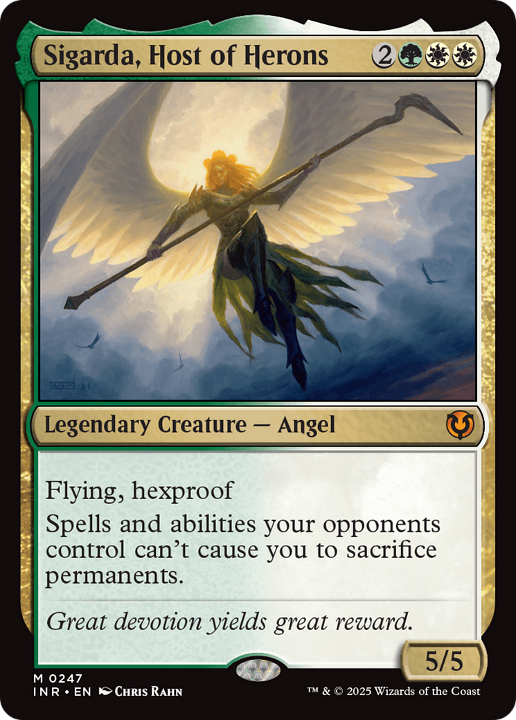 Sigarda, Host of Herons (Retro Frame) [Innistrad Remastered] | Good Games North