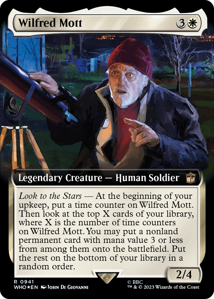 Wilfred Mott (Extended Art) (Surge Foil) [Doctor Who] | Good Games North