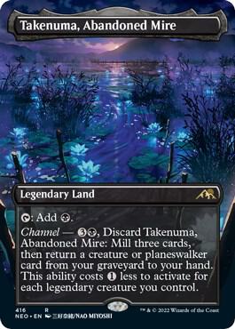 Takenuma Abandoned Mire Borderless (Kamigawa: Neon Dynasty)  | Good Games North