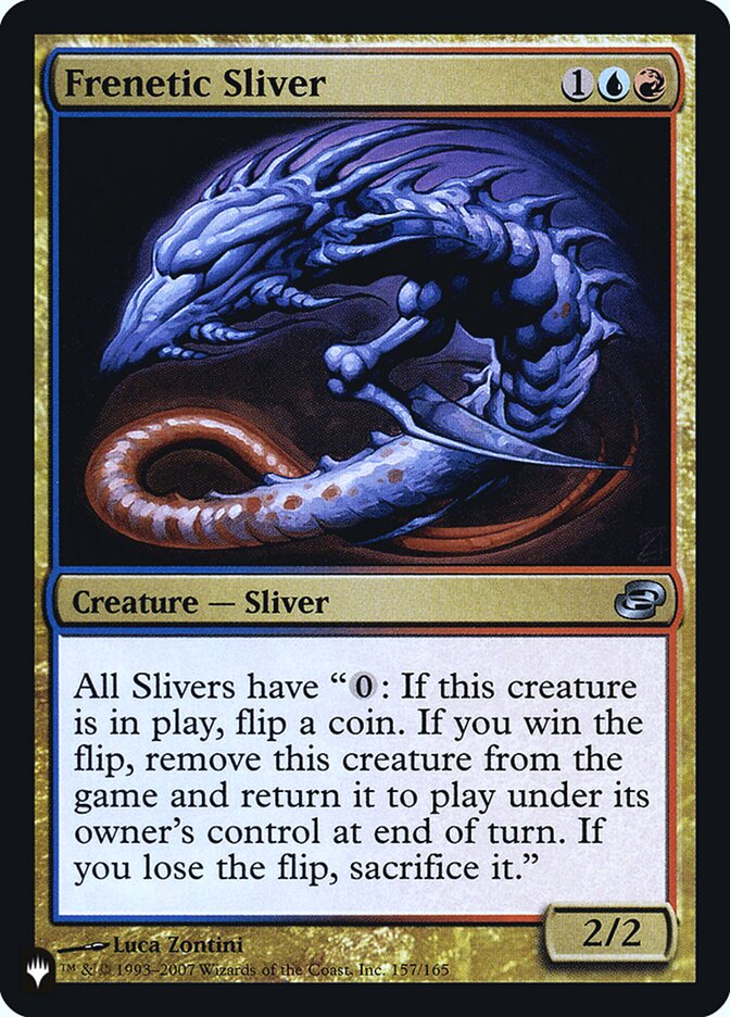 Frenetic Sliver [Secret Lair: Heads I Win, Tails You Lose] | Good Games North