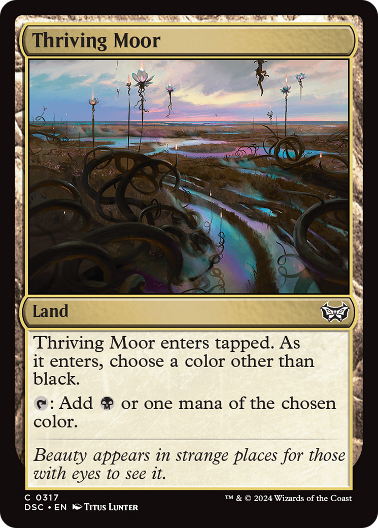 Thriving Moor [Duskmourn: House of Horror Commander] | Good Games North