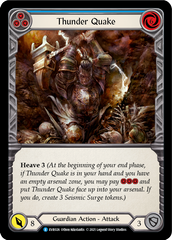 Thunder Quake (Blue) [EVR026] (Everfest)  1st Edition Normal | Good Games North
