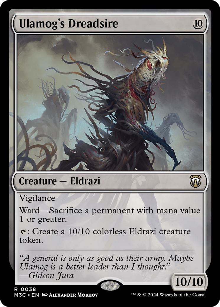 Ulamog's Dreadsire (Ripple Foil) [Modern Horizons 3 Commander] | Good Games North