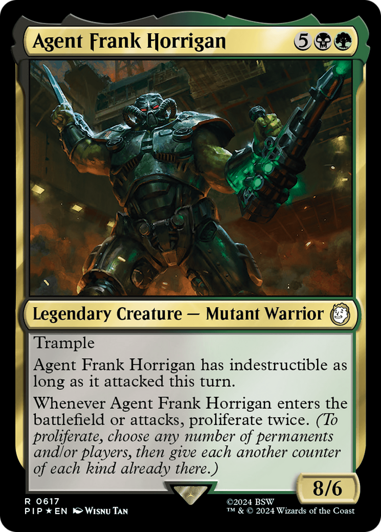 Agent Frank Horrigan (Surge Foil) [Fallout] | Good Games North