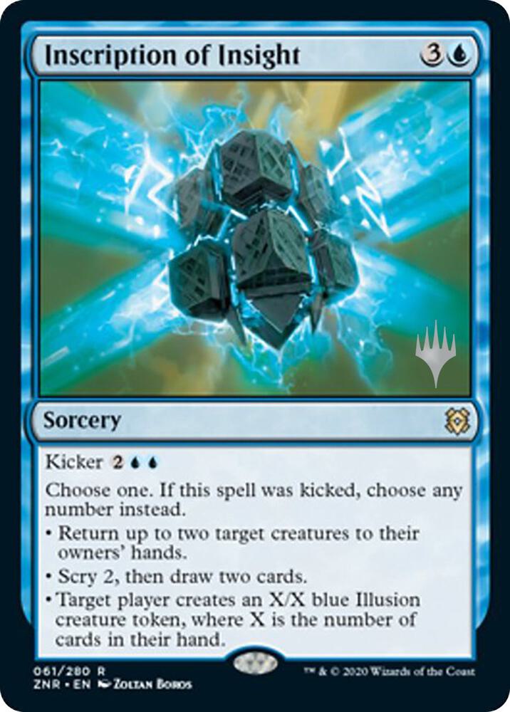 Inscription of Insight (Promo Pack: Zendikar Rising)  | Good Games North