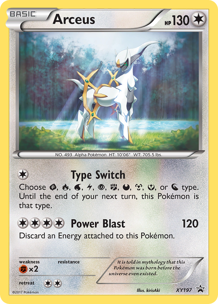 Arceus (XY197) [XY: Black Star Promos] | Good Games North