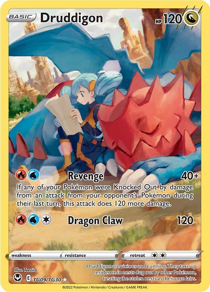 Druddigon (TG09/TG30) [Sword & Shield: Silver Tempest] | Good Games North