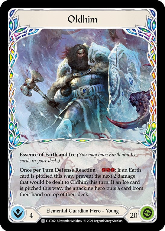 Oldhim, Grandfather of Eternity // Oldhim [ELE001 // ELE002] (Tales of Aria) | Good Games North