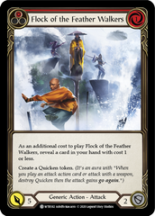 Flock of the Feather Walkers (Red) [U-WTR182] (Welcome to Rathe Unlimited)  Unlimited Rainbow Foil | Good Games North