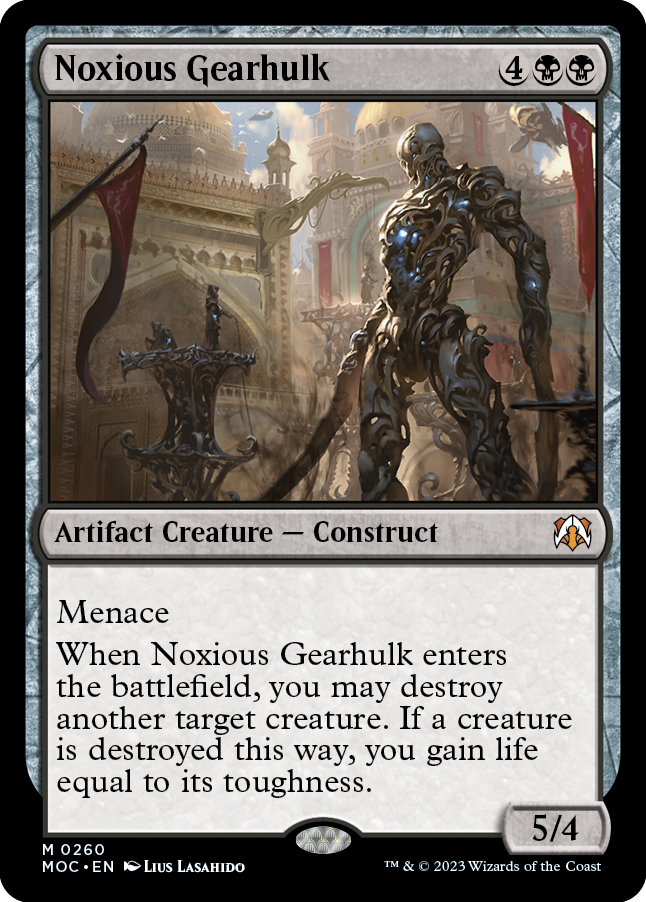 Noxious Gearhulk [March of the Machine Commander] | Good Games North