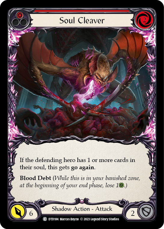 Soul Cleaver (Red) [DTD184] (Dusk Till Dawn) | Good Games North