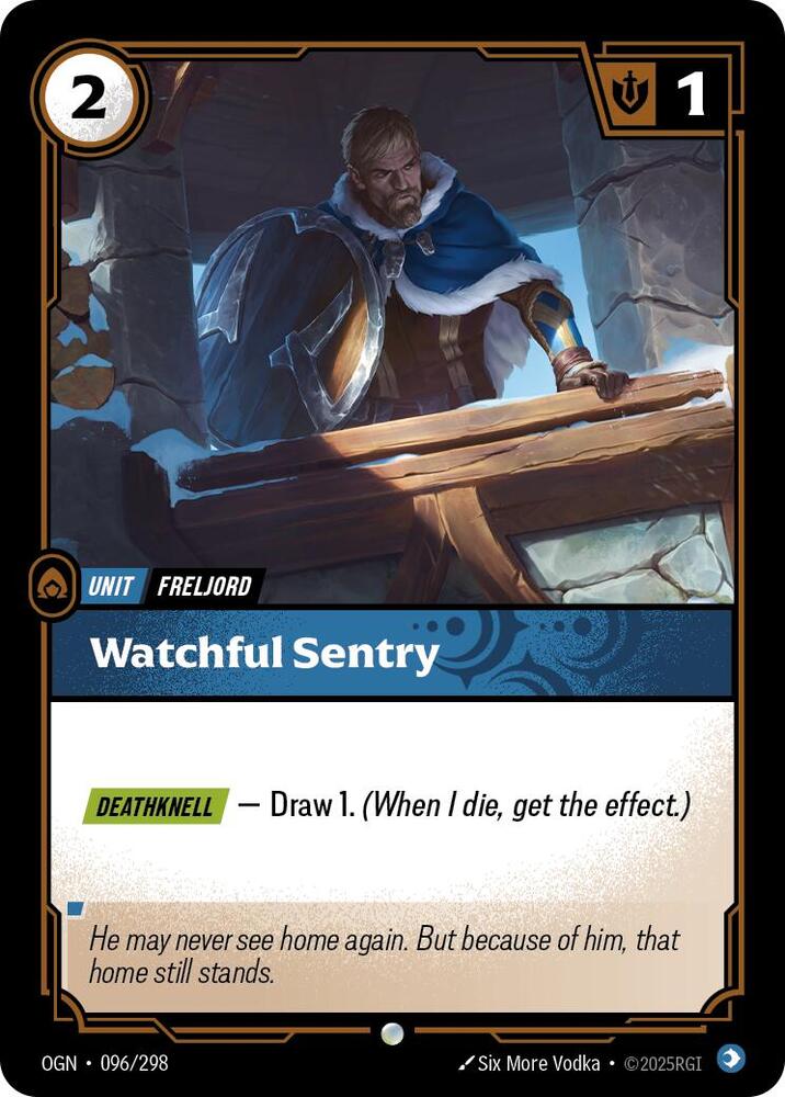 Watchful Sentry 096/298 (Origins)  - Foil | Good Games North