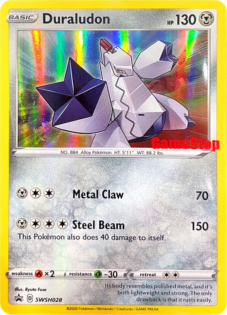 Duraludon (SWSH028) (GameStop Exclusive) [Sword & Shield: Black Star Promos] | Good Games North