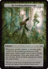 My Crushing Masterstroke (Full Art) [Duskmourn: Archenemy] | Good Games North