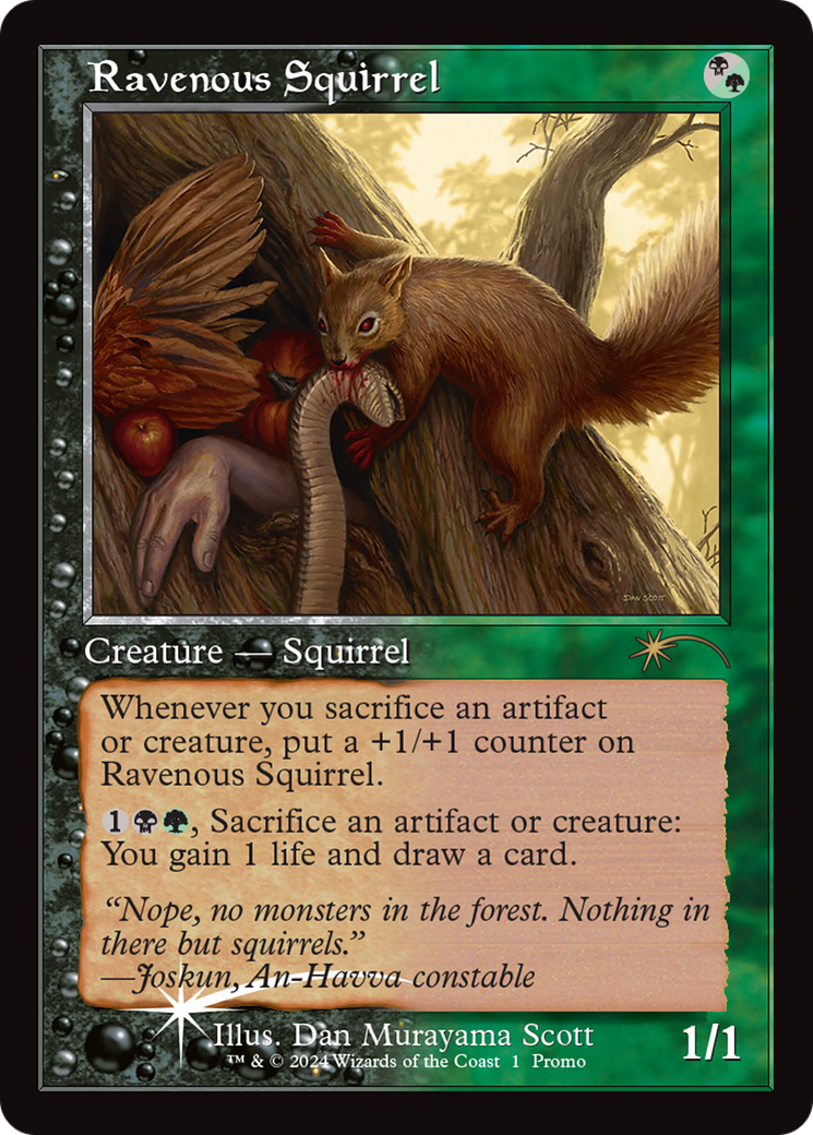 Ravenous Squirrel (Open House) [Wizards Play Network 2024] | Good Games North