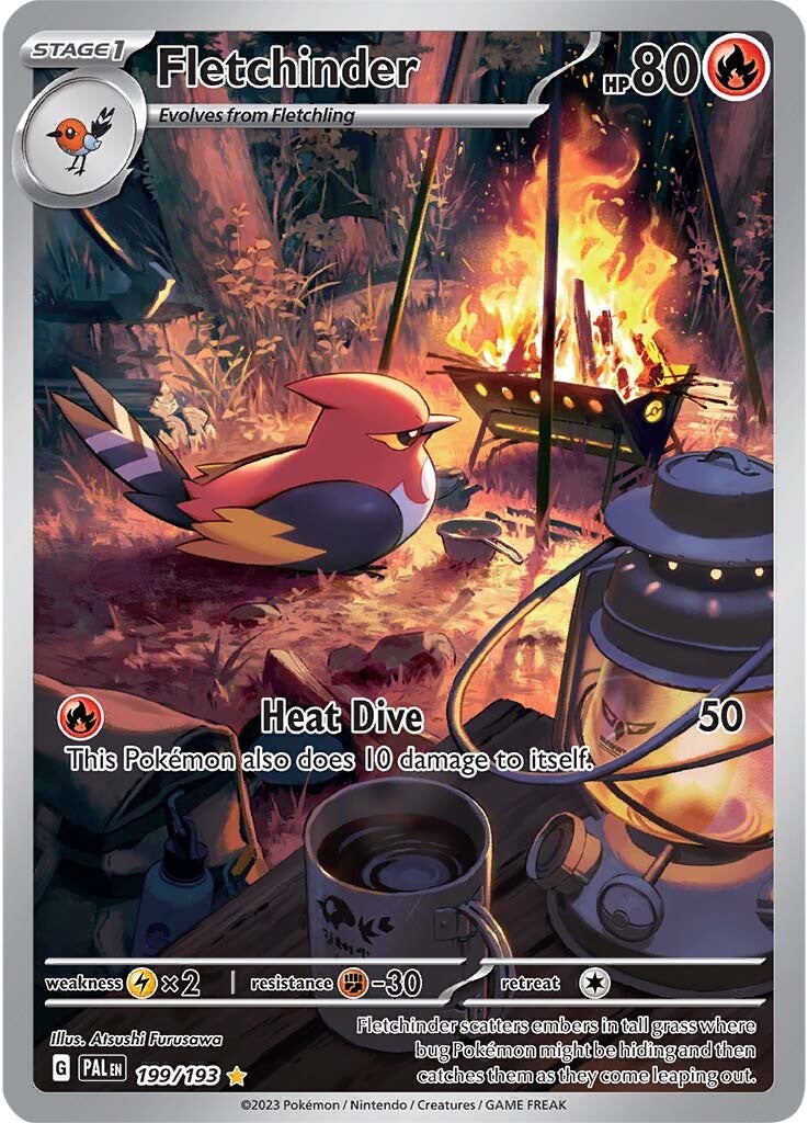 Fletchinder (199/193) [Scarlet & Violet: Paldea Evolved] | Good Games North