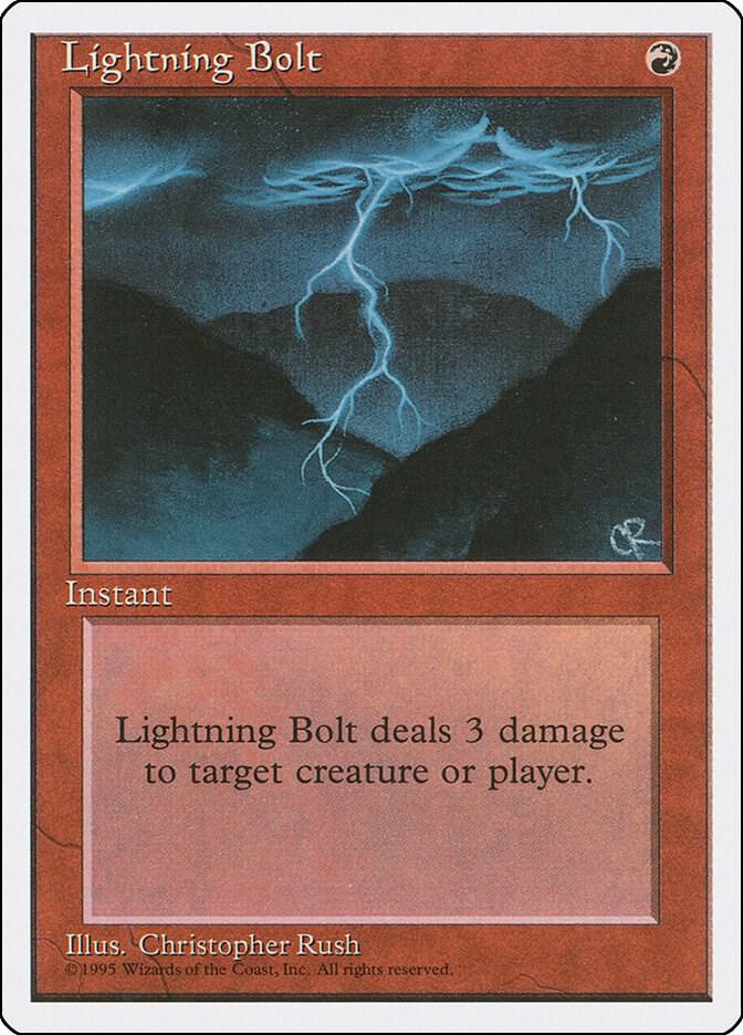 Lightning Bolt (Fourth Edition)  | Good Games North