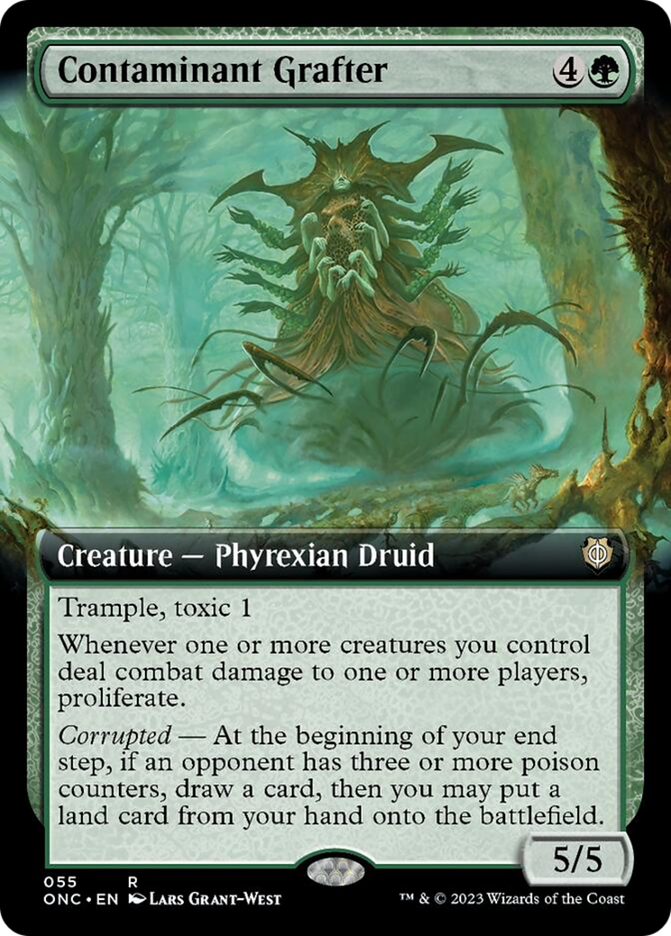 Contaminant Grafter (Extended Art) [Phyrexia: All Will Be One Commander] | Good Games North