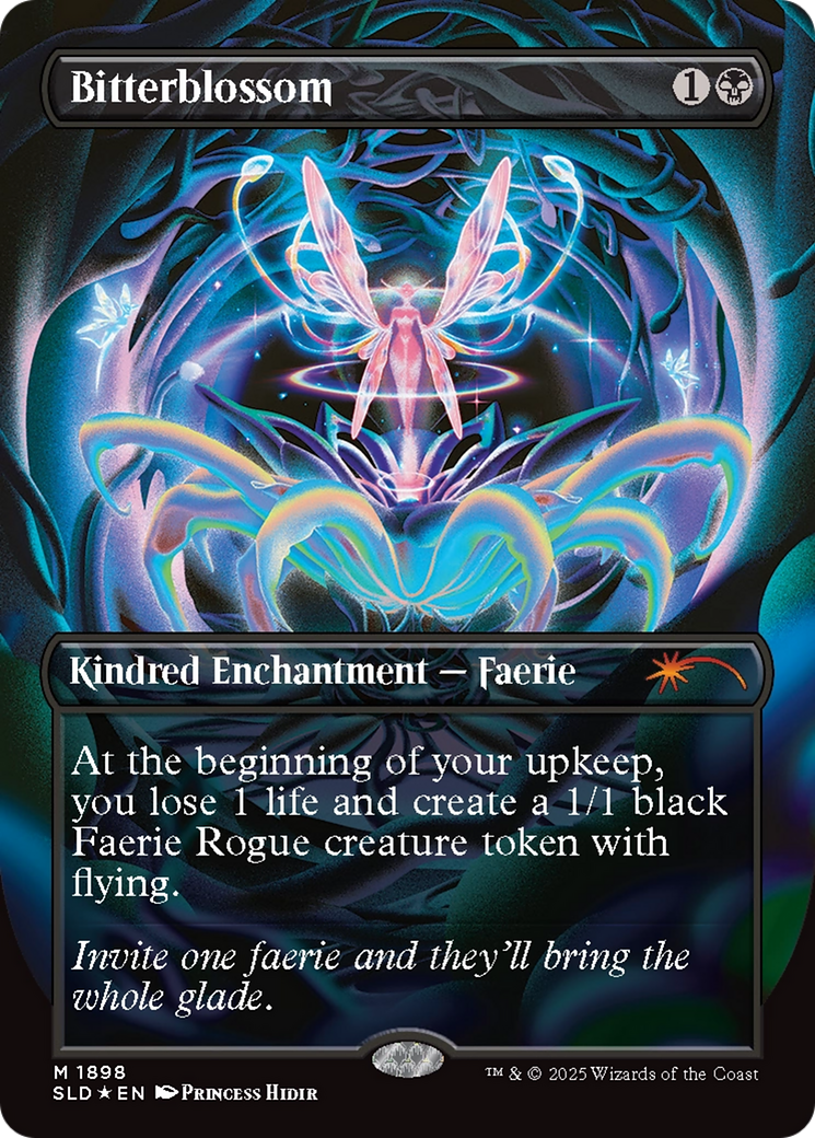 Bitterblossom (Double Rainbow Foil) [Secret Lair Drop Series] | Good Games North