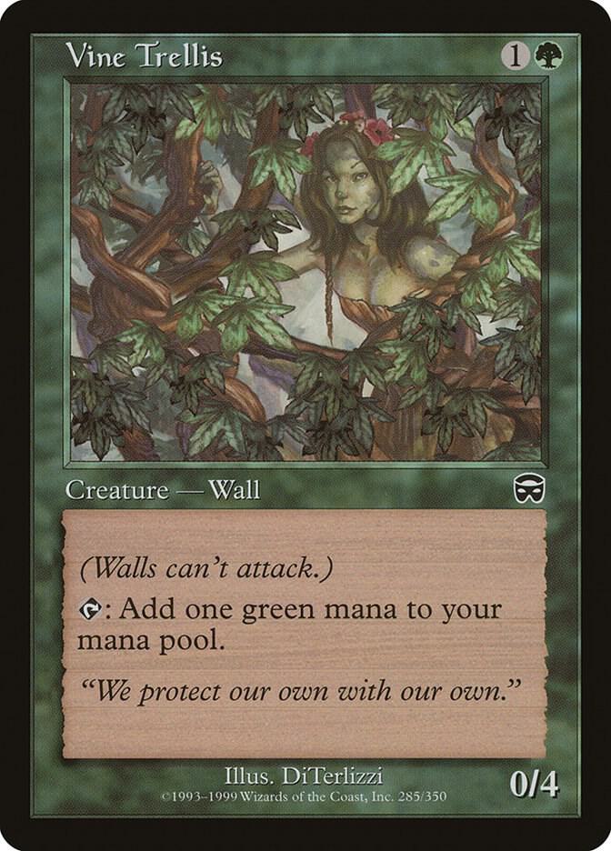 Vine Trellis (Mercadian Masques)  - Foil | Good Games North