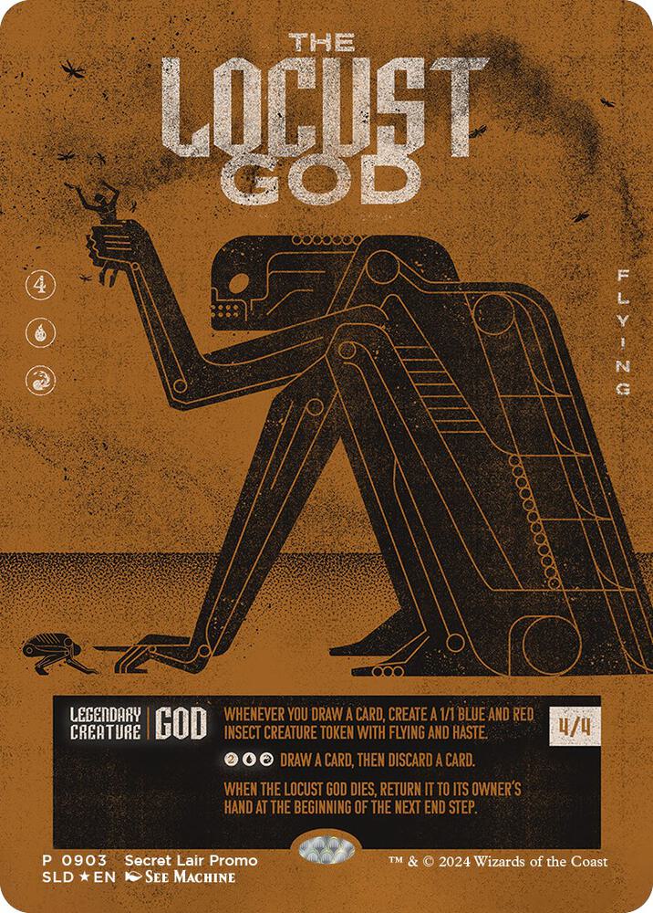 The Locust God (Secret Lair Drop Series)  - Foil | Good Games North