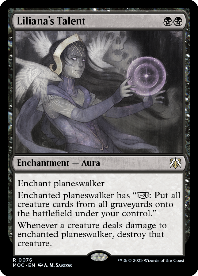 Liliana's Talent [March of the Machine Commander] | Good Games North