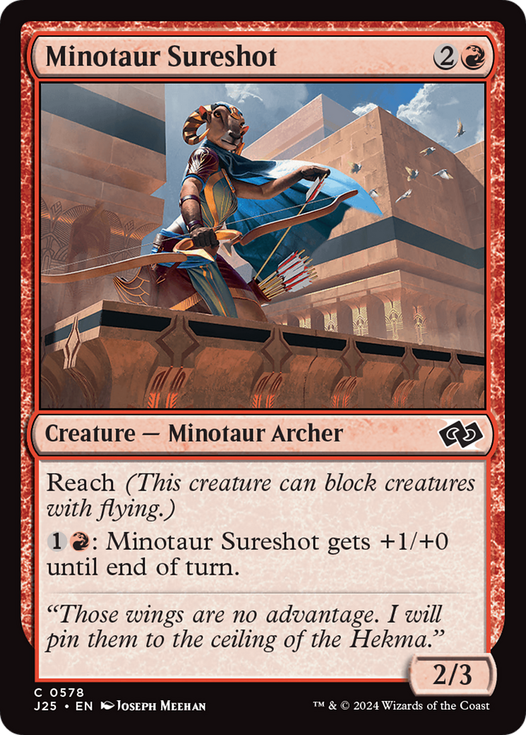 Minotaur Sureshot [Foundations Jumpstart] | Good Games North