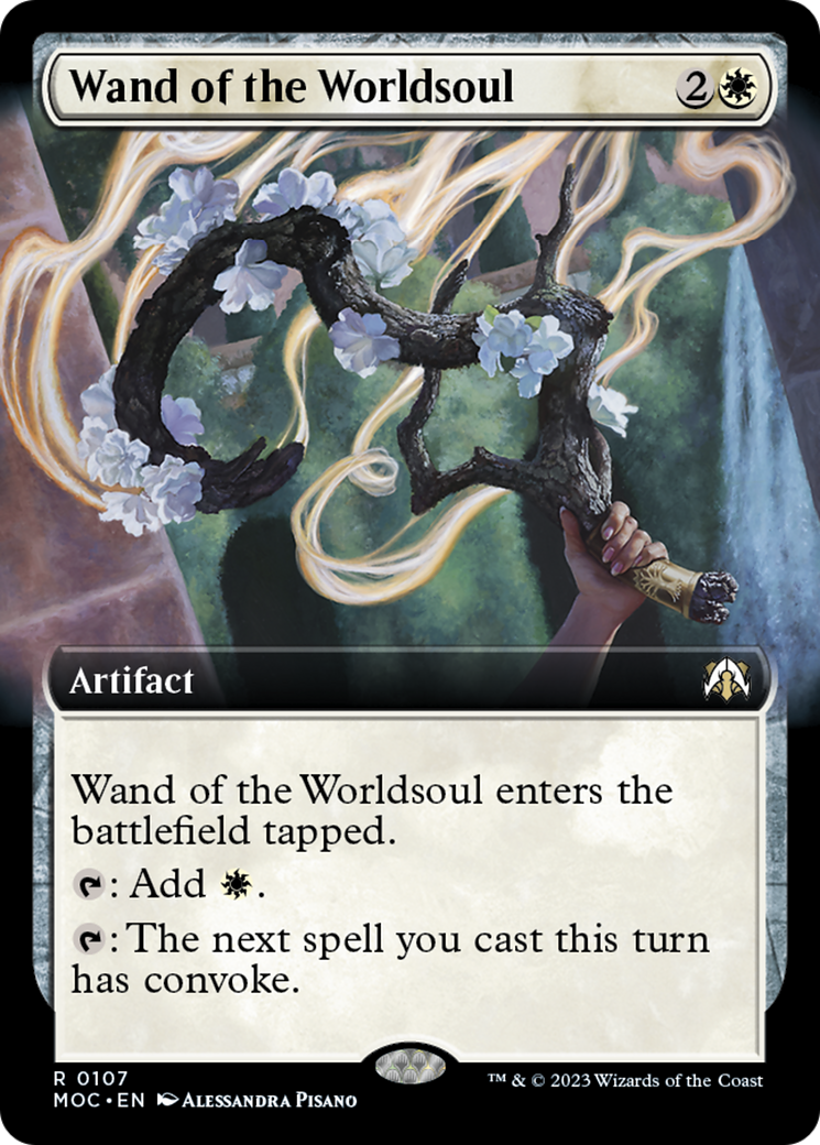 Wand of the Worldsoul (Extended Art) [March of the Machine Commander] | Good Games North