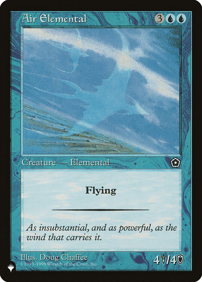 Air Elemental [The List] | Good Games North