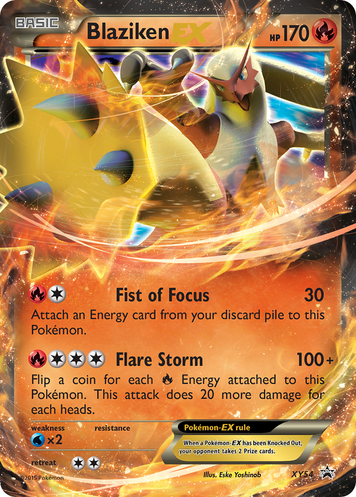 Blaziken EX (XY54) [XY: Black Star Promos] | Good Games North