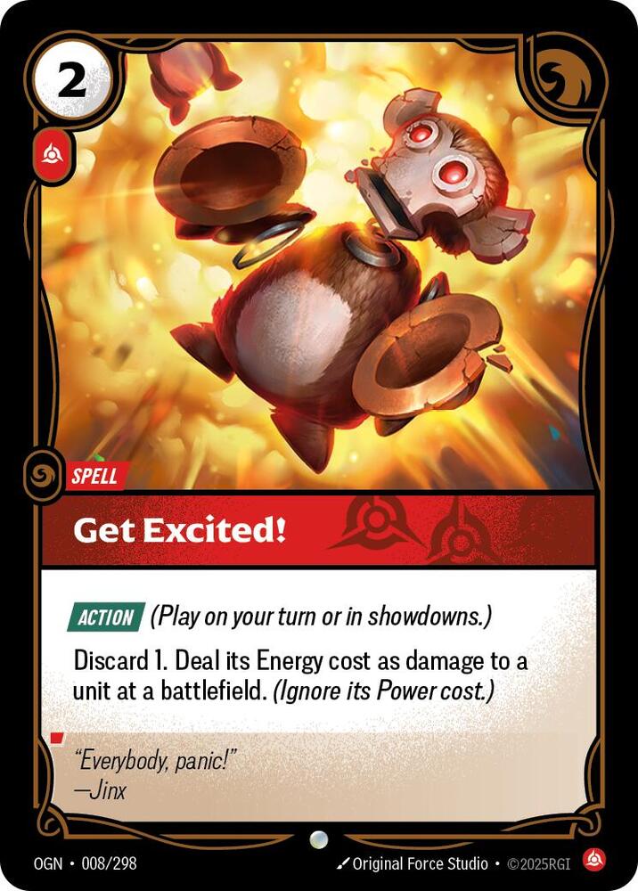 Get Excited (Origins)  - Foil | Good Games North