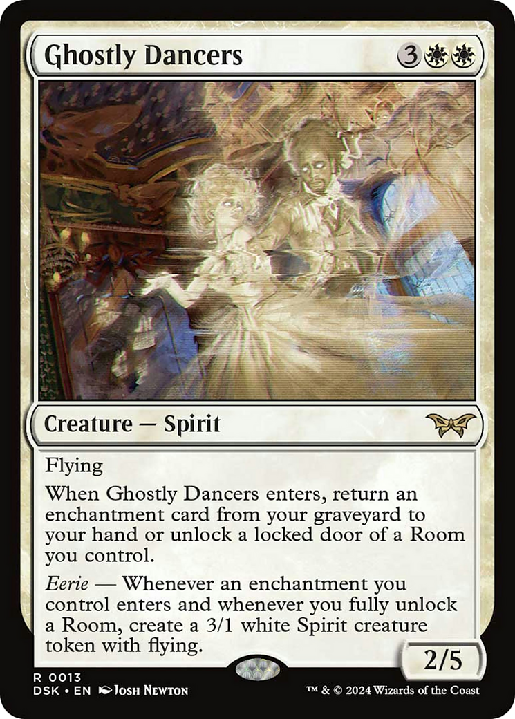 Ghostly Dancers [Duskmourn: House of Horror] | Good Games North
