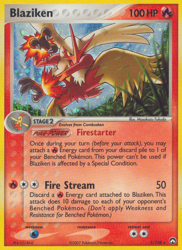 Blaziken (5/108) [EX: Power Keepers] | Good Games North